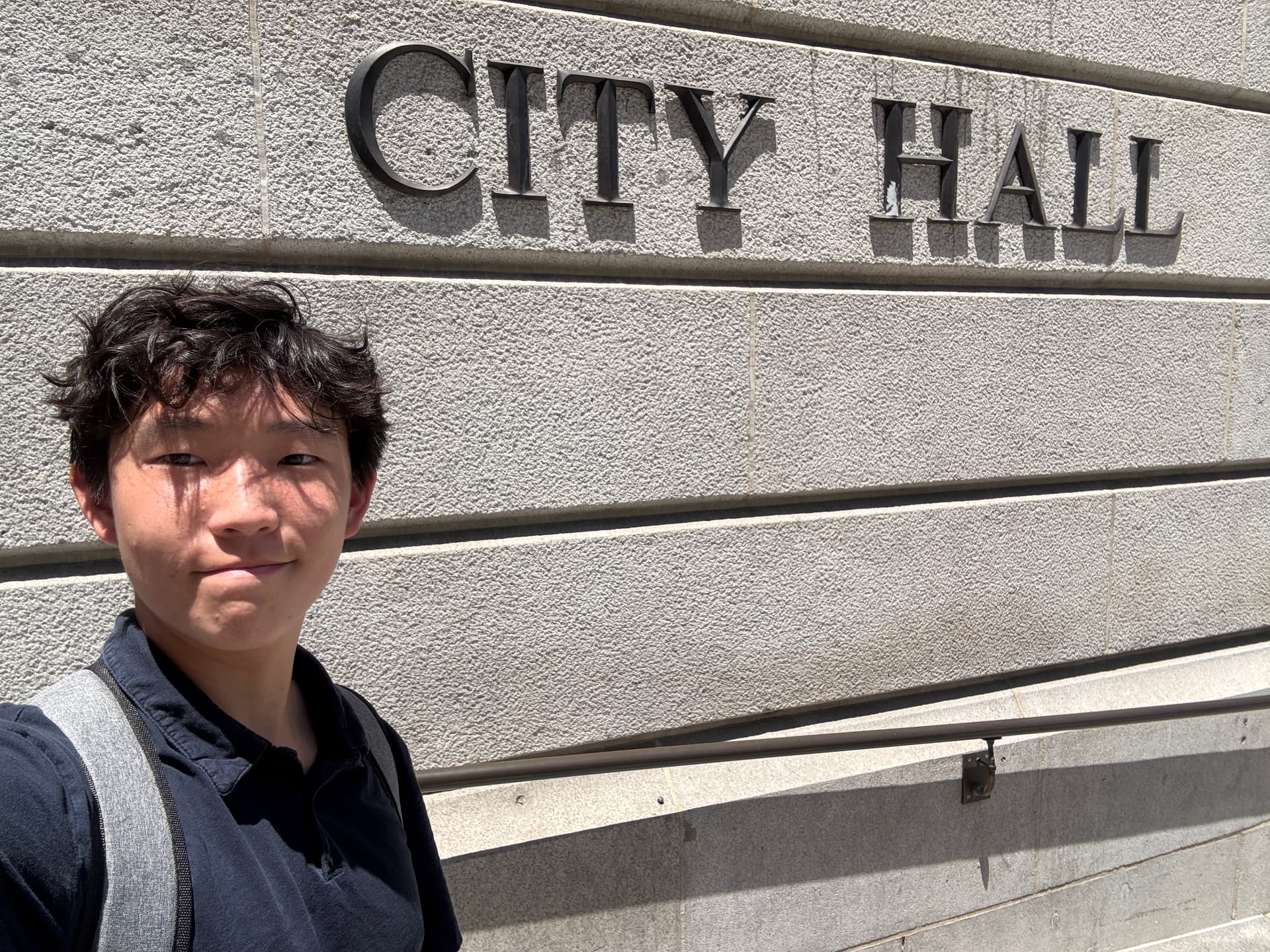 Los Angeles City Hall entrance